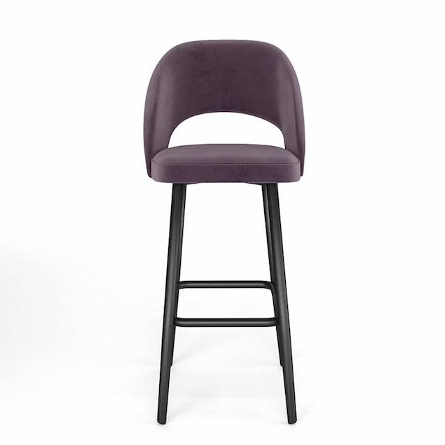 Стул Мастерфабрик Дада без подлокотников барный Formula 370 ткань велюр