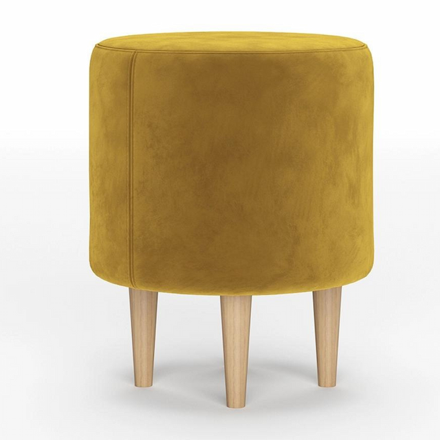 Пуф Мастерфабрик Чипо Saga yellow ткань рогожка