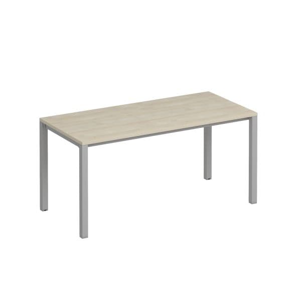 Стол письменный на металлокаркасе Юнитекс Комфорт КФ К.С1 1133 ДШ (160x75x75) дуб шамони / серый
