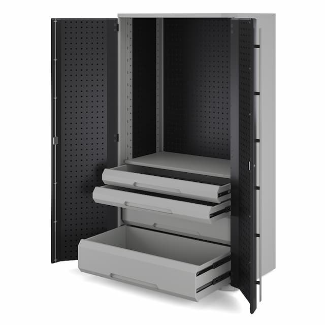 Шкаф металлический 2х дверный Kobor Expert MC/2-100/60 1P.22B