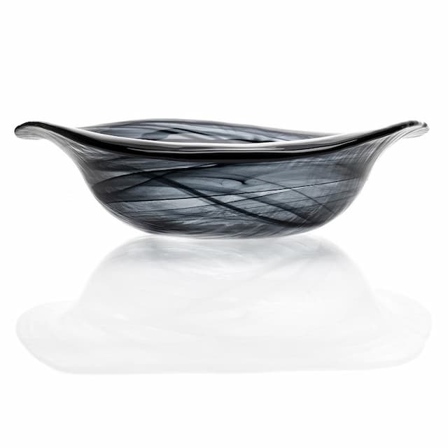 Тарелка глубокая ARDACAM Helix ARD 2461.43 d 21 см h 5 см (стекло, цвет / декор черно-белый)