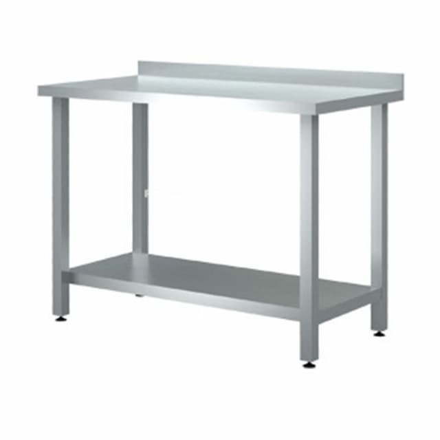 Стол разделочный пристенный с бортом Cryspi СРПН Э СП 1400х700